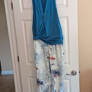 Summer outit:Chico's 2.5/ Cable& Gauge L